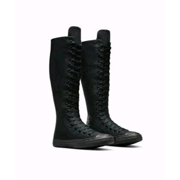 Converse Shoes - Converse A12325C Chuck Taylor All Star XX Hi Black Womens Boots Size 9